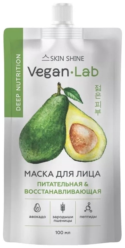 Маска для лица SKIN SHINE крем Питательная и восстанавливающая 100 мл купить,NaN