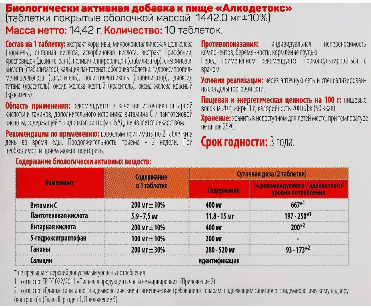 Квадрат-С Алкодетокс таблетки 10 шт купить,NaN