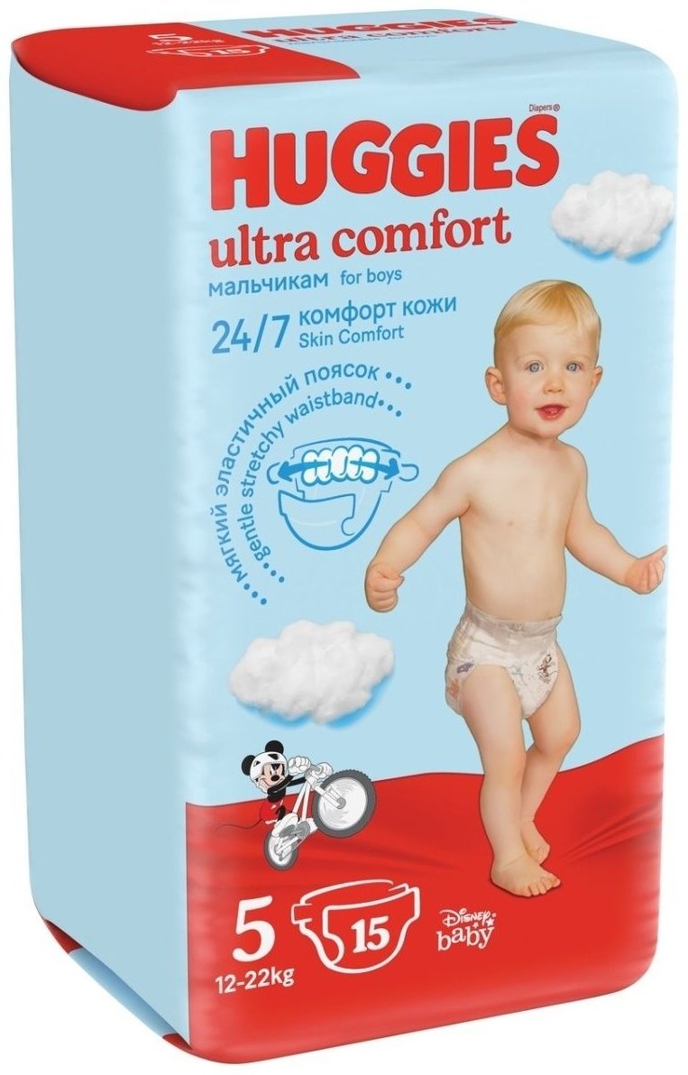 Подгузники Huggies 5, 15 шт