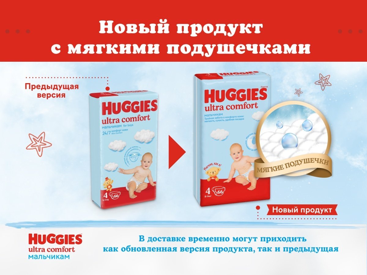 Подгузники Huggies Ultra Comfort 5, 15 шт