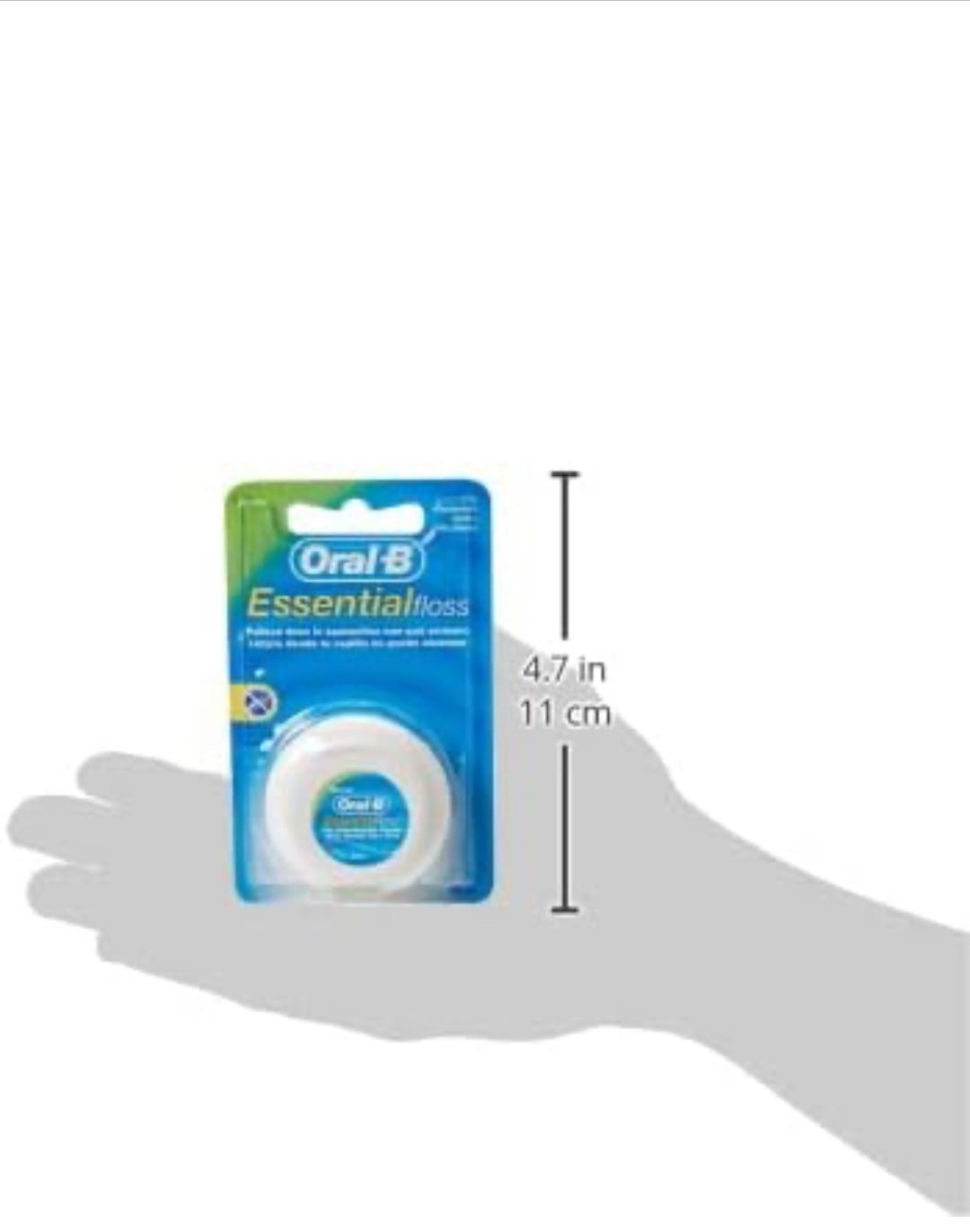 Зубная нить Oral-B Essential Floss ленточная 50 м купить,NaN