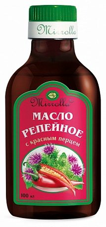 Масло репейное с красным перцем масло 100 мл купить,NaN