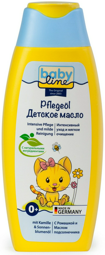 Babyline масло с ромашкой и подсолнечником 250 мл
