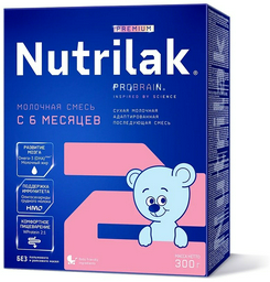 Nutrilak Premium 2 6 месяцев 300 г