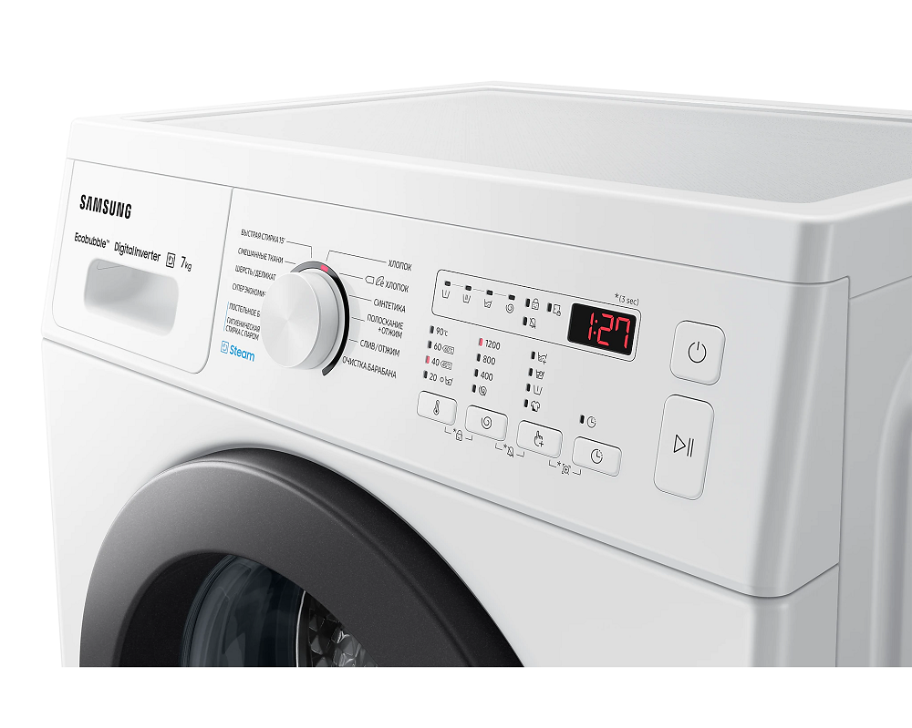 Стиральная машина Samsung WW70A4S21VE/LD белая купить,NaN