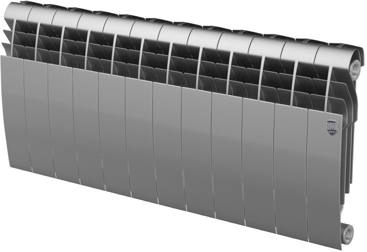 Радиатор биметаллический Royal Thermo Biliner Silver Satin 80/350 12 секций