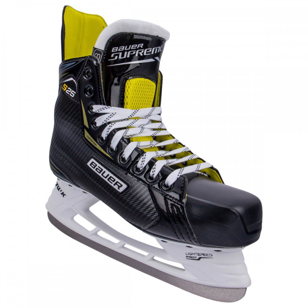 Коньки хоккейные Bauer Supreme S25 - Sr 6. 40,5 R черные купить,NaN