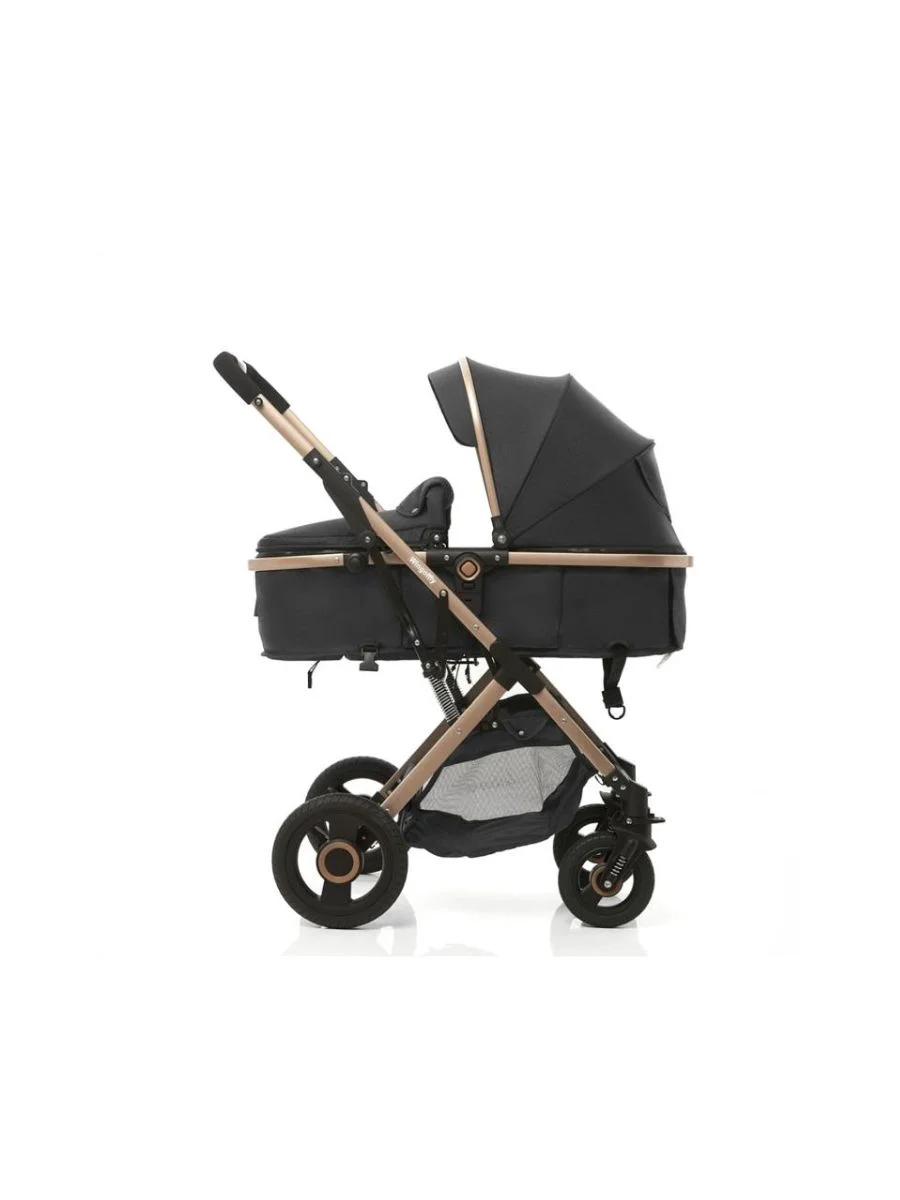 Коляска трансформер Prego 321 черная купить,0