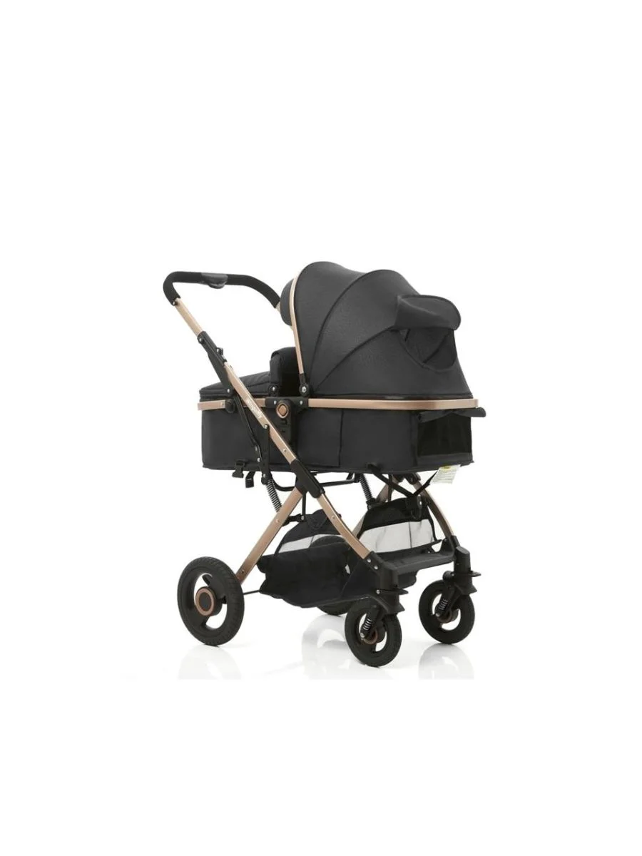 Коляска трансформер Prego 321 черная купить,0
