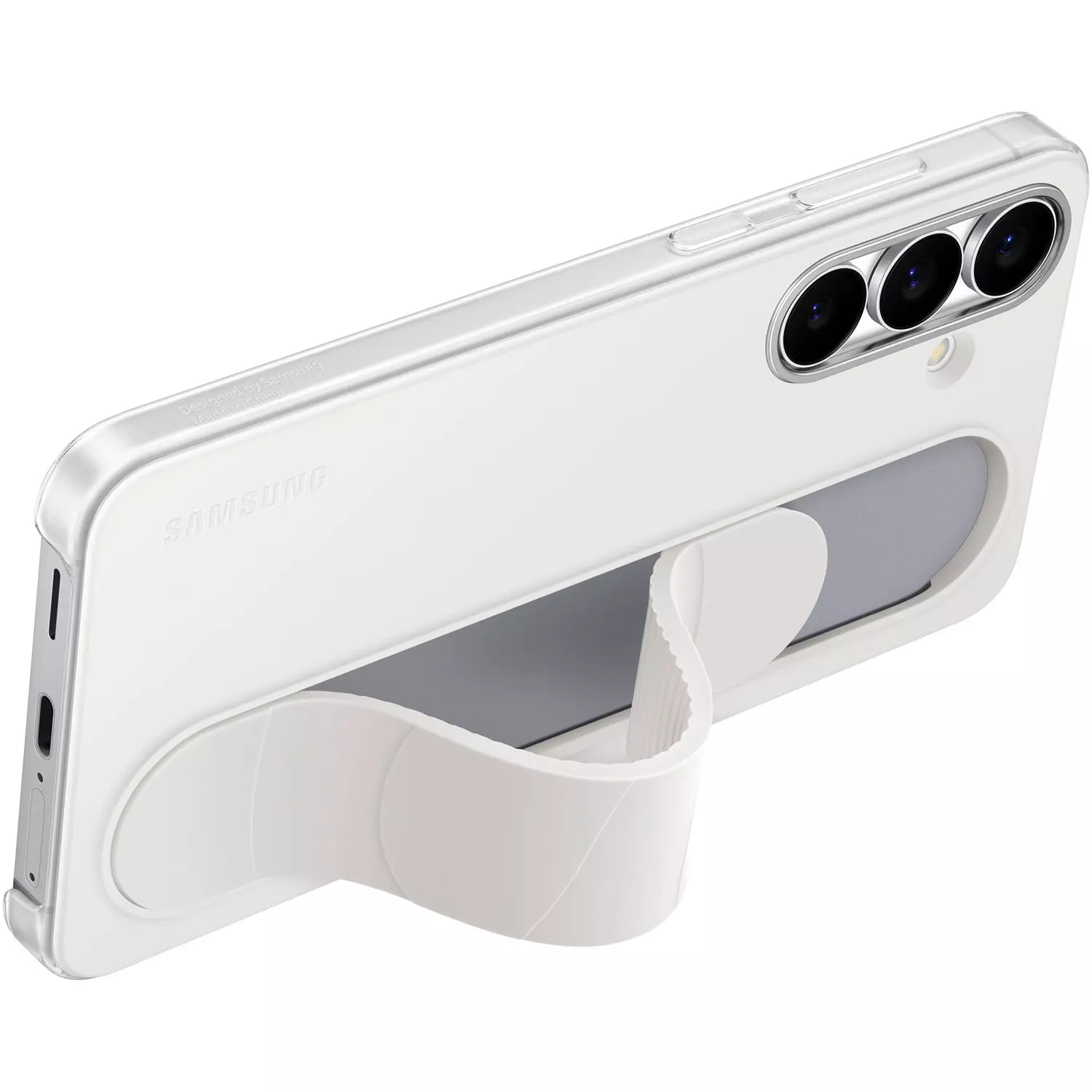 Чехол Standing Grip Case EF-GS731CWEGRU для телефона Samsung S25 FE White  купить,NaN