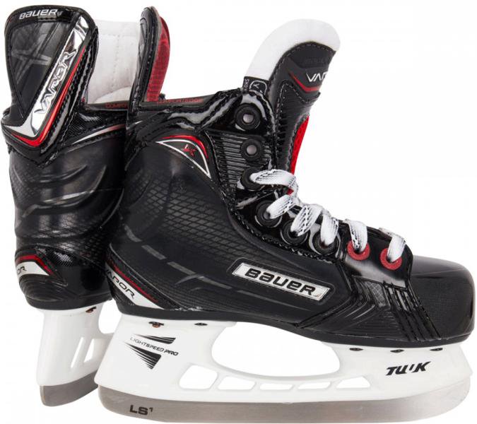 Коньки хоккейные Bauer Vapor 1X - Yth EE 11 29.5 черные купить,NaN