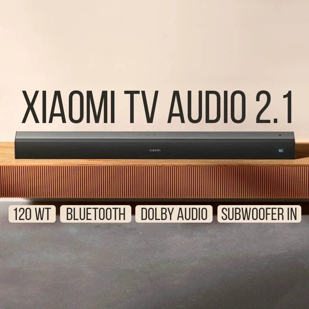 Саундбар Xiaomi TV Audio 2.1 SNS4MB-21 Black - ForteMarket Саундбар Xiaomi TV Audio 2.1 SNS4MB-21 Black купить,0