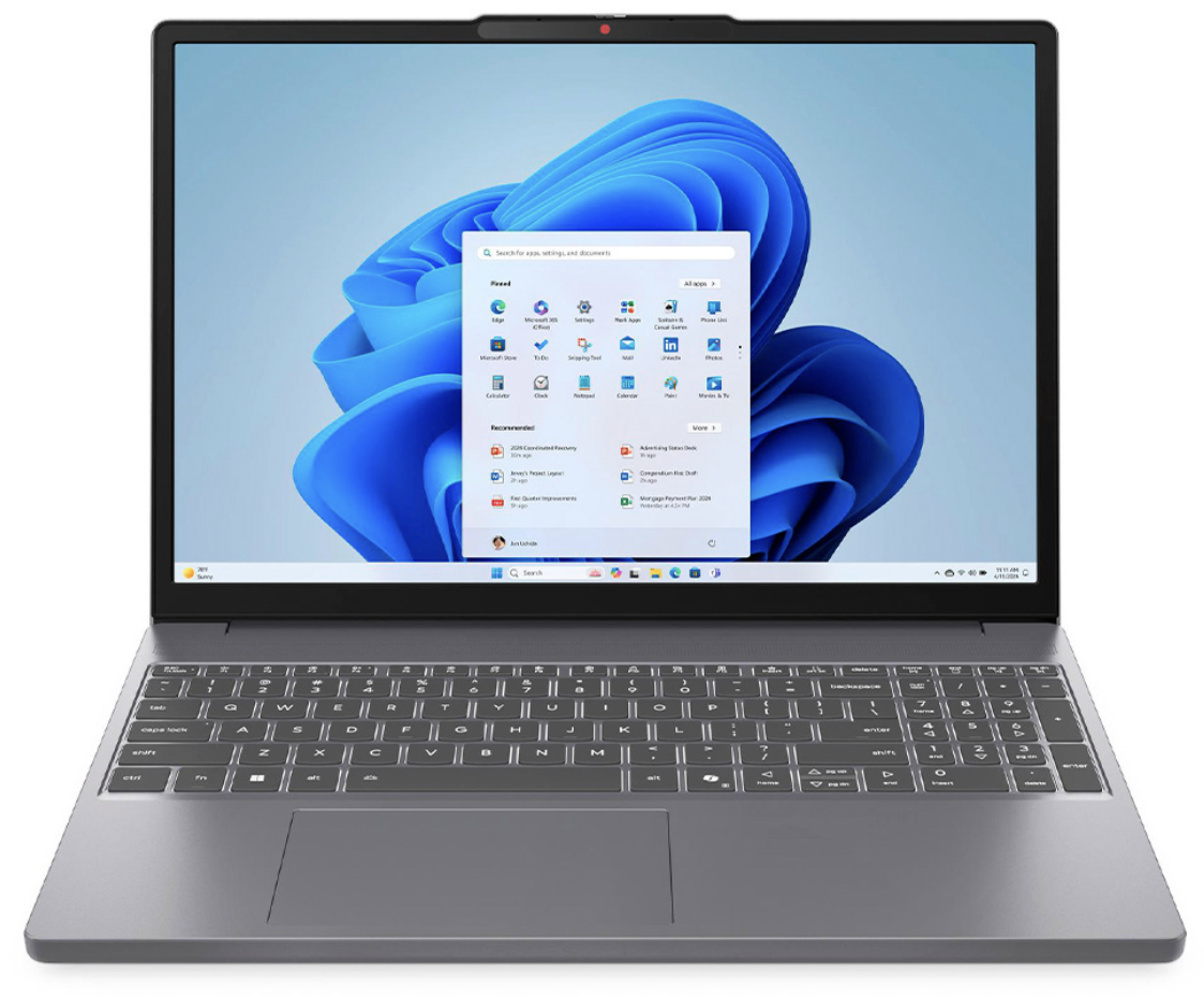 Ноутбук Lenovo IdeaPad Slim 3 15AHP10 83KA000URK 14" Luna Grey купить,NaN