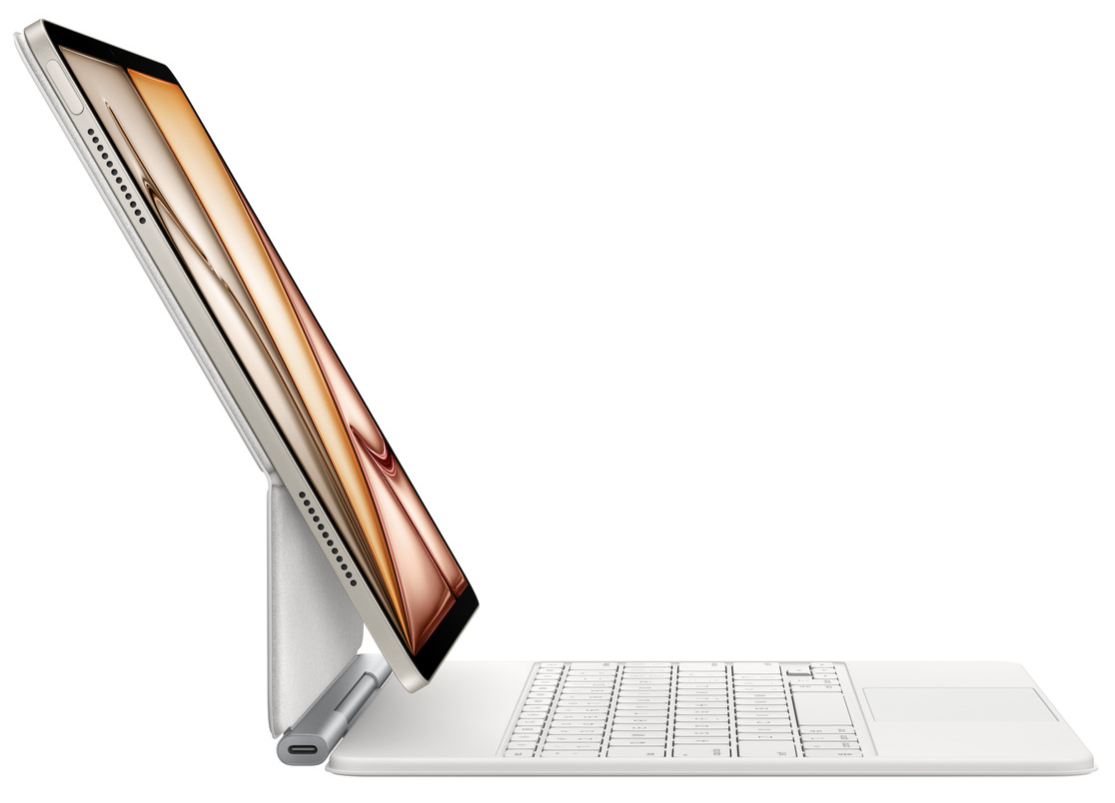 Чехол-клавиатура Apple Magic Keyboard для iPad Air 13-inch MDFW4RS/A White купить,274289