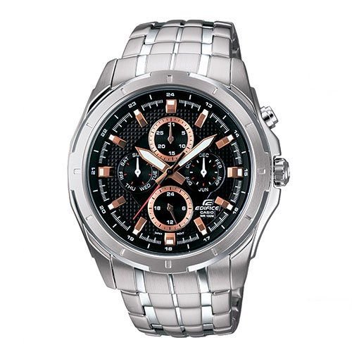 Часы мужские Casio EF-328D-1A5VUDF  серебристые 