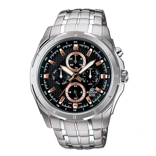 Часы мужские Casio EF-328D-1A5VUDF  серебристые 