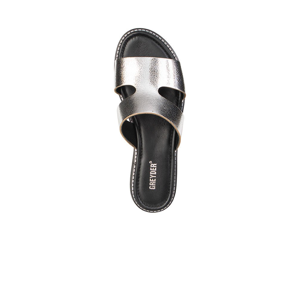 Шлепанцы Greyder 57329GUMUS silver 40 купить,NaN