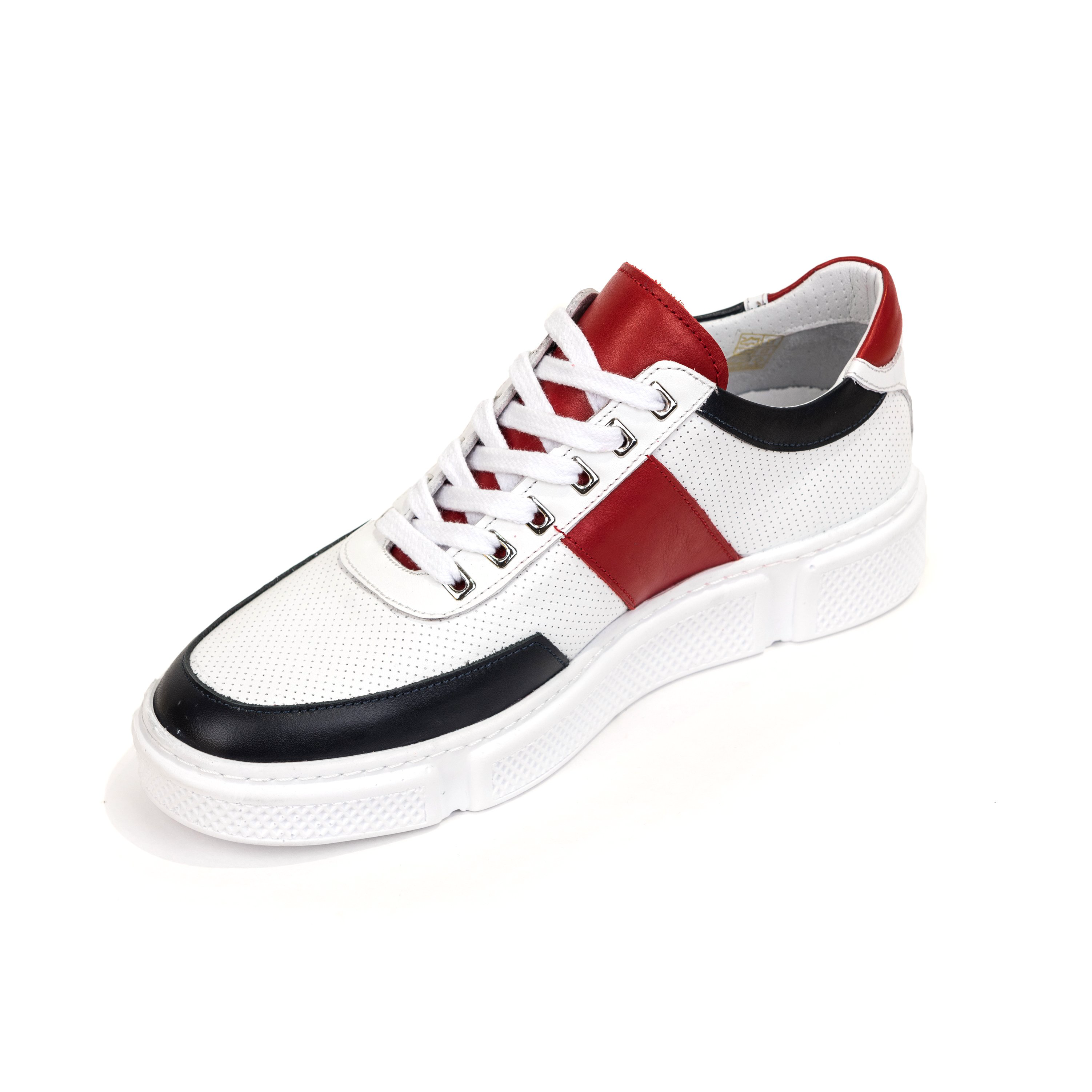 Сникерсы John Richardo JR12073BEYAZ white 44 купить,NaN