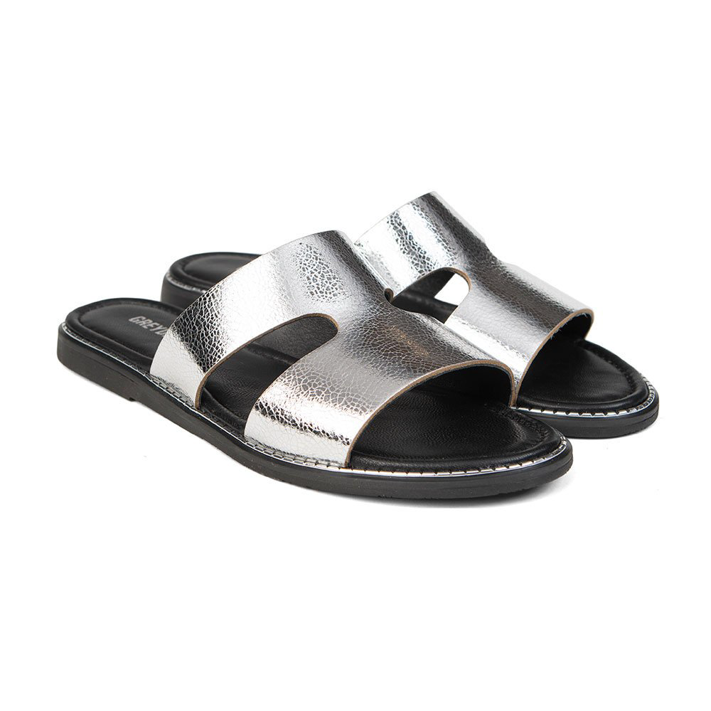 Шлепанцы Greyder 57329GUMUS silver 40 купить,NaN