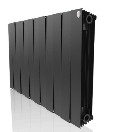 Радиатор биметаллический Royal Thermo PianoForte 100/500 Noir Sable 12 секций