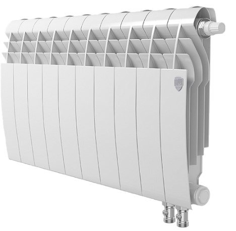 Радиатор биметаллический Royal Thermo Biliner Bianco Traffico 80/350 VDR 10 секций 
