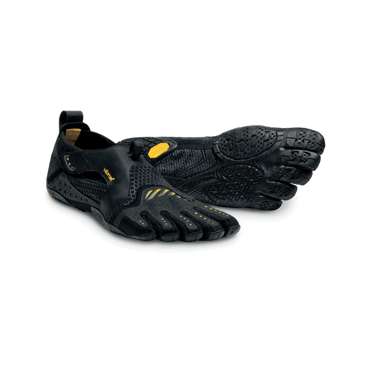 Мокасины Vibram Fivefingers Signa 13M0201 black-yellow 43 купить,NaN