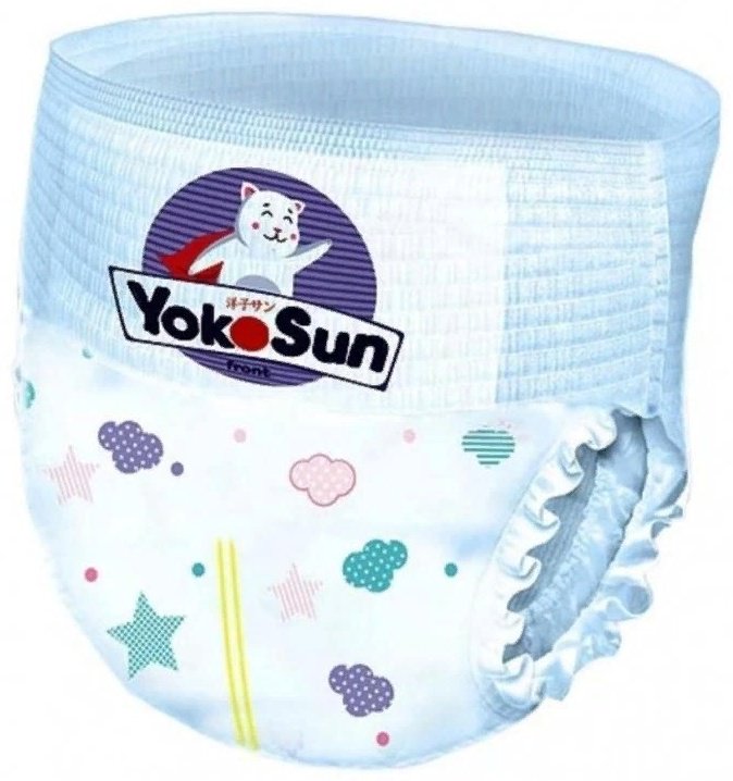 Подгузники-трусики Yokosun Comfort+ M, 58 шт