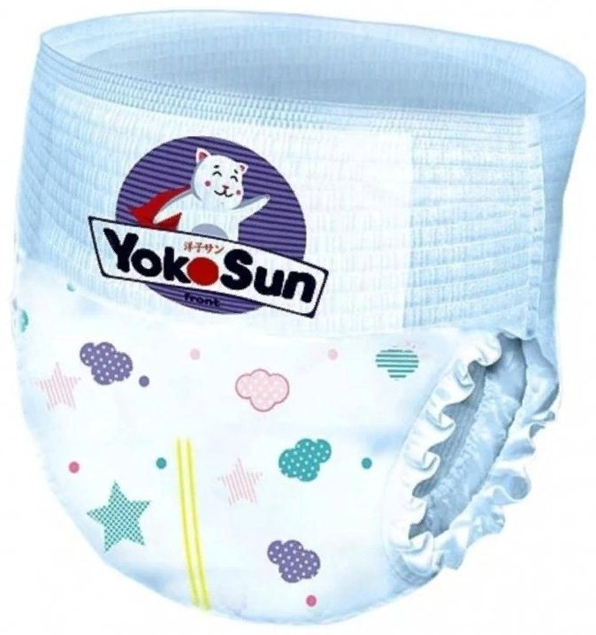 Подгузники-трусики Yokosun Comfort+ M, 58 шт купить,7099