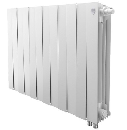 Радиатор биметаллический Royal Thermo PianoForte 100/500 Bianco Traffico VDR 12 секций 