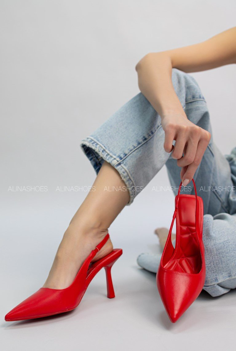 Туфли alinashoes red 35 купить,NaN