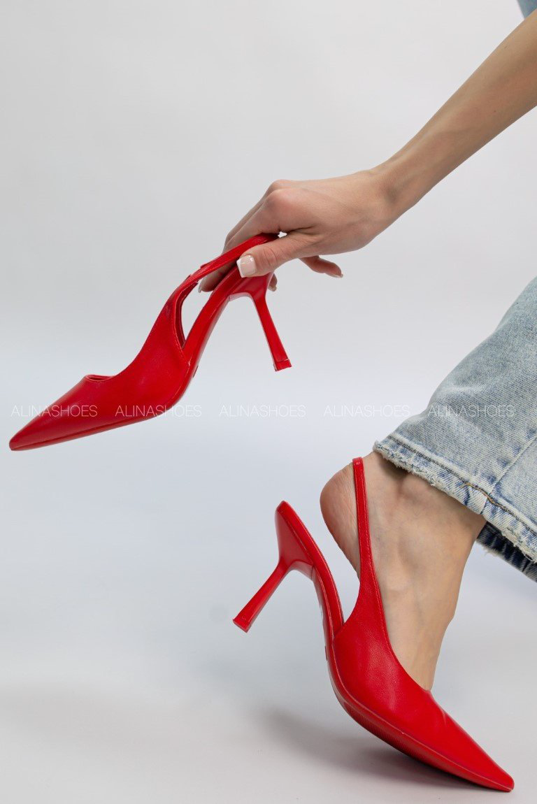 Туфли alinashoes red 35 купить,NaN