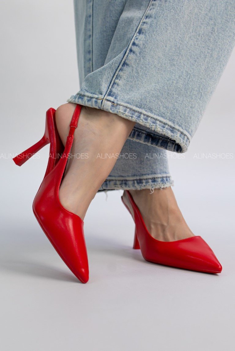 Туфли alinashoes red 35 купить,NaN