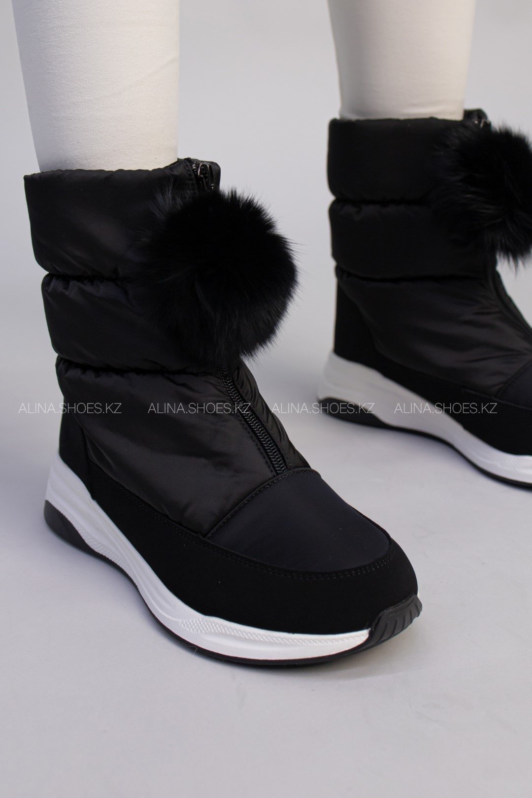 Дутики alinashoes черный купить,NaN