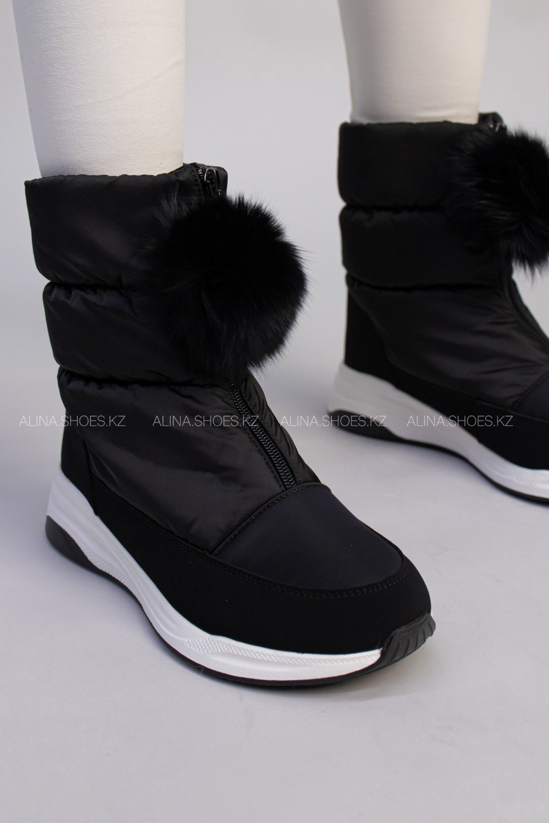 Дутики alinashoes черный купить,NaN