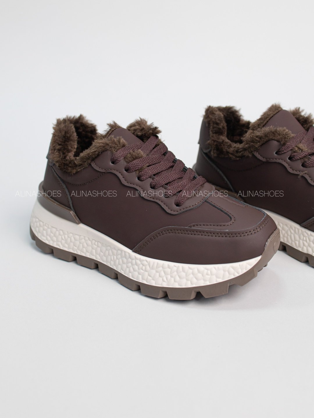 Кроссовки alinashoes коричневый купить,NaN