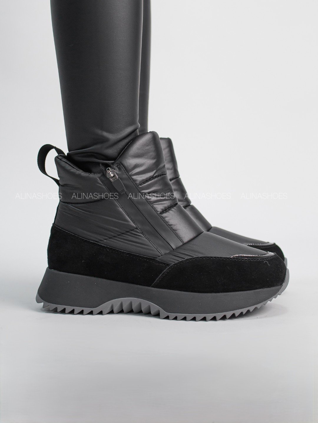 Дутики alinashoes black 38 купить,NaN