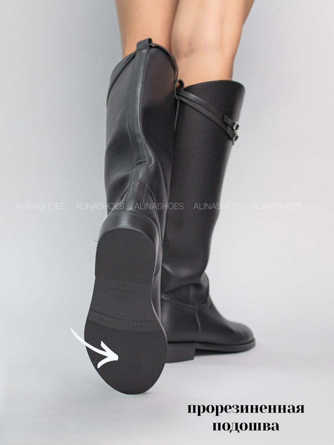Сапоги alinashoes black 39 купить,NaN