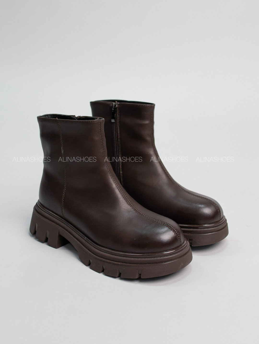 Ботинки alinashoes brown 37 купить,NaN