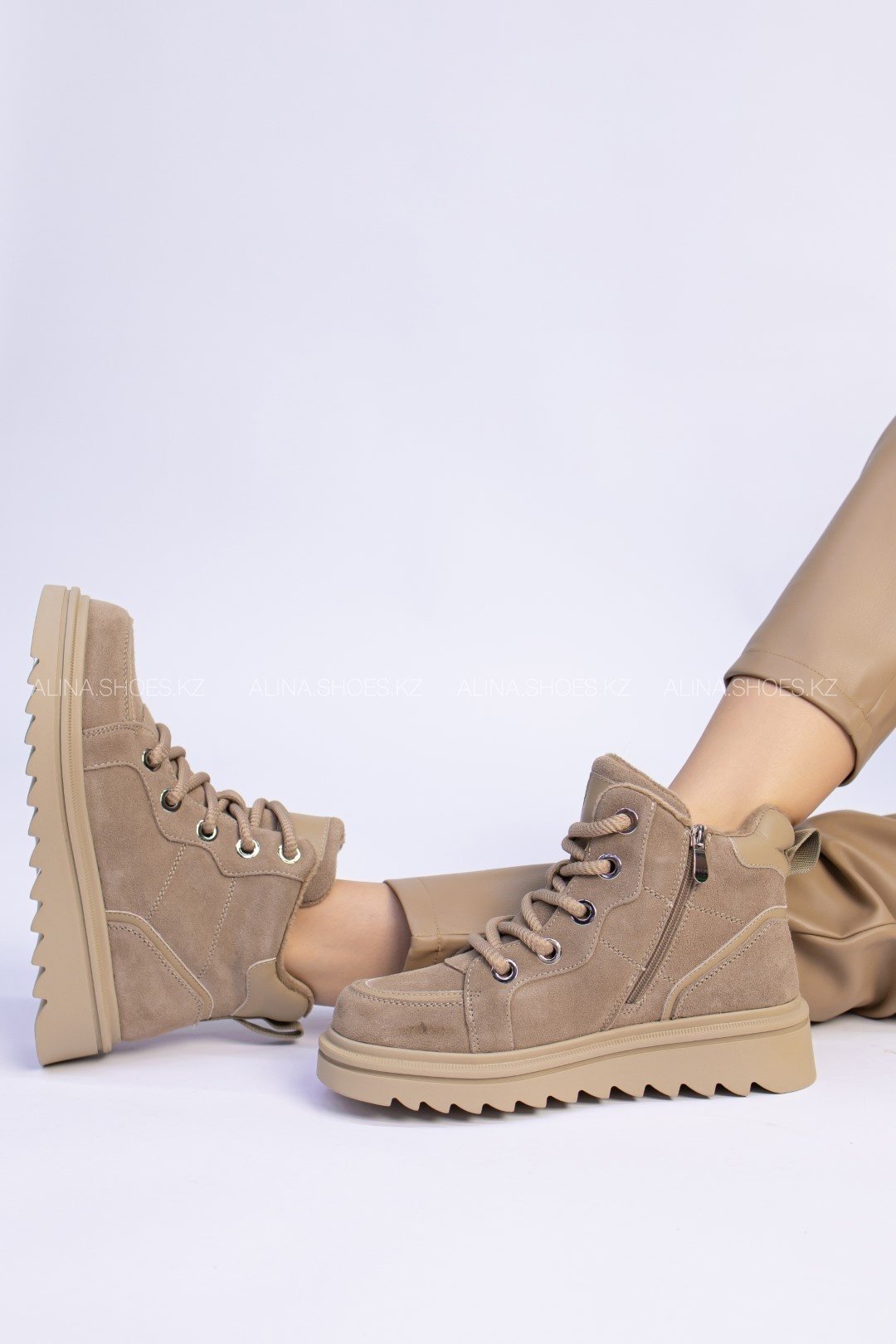 Кроссовки alinashoes бежевый купить,NaN