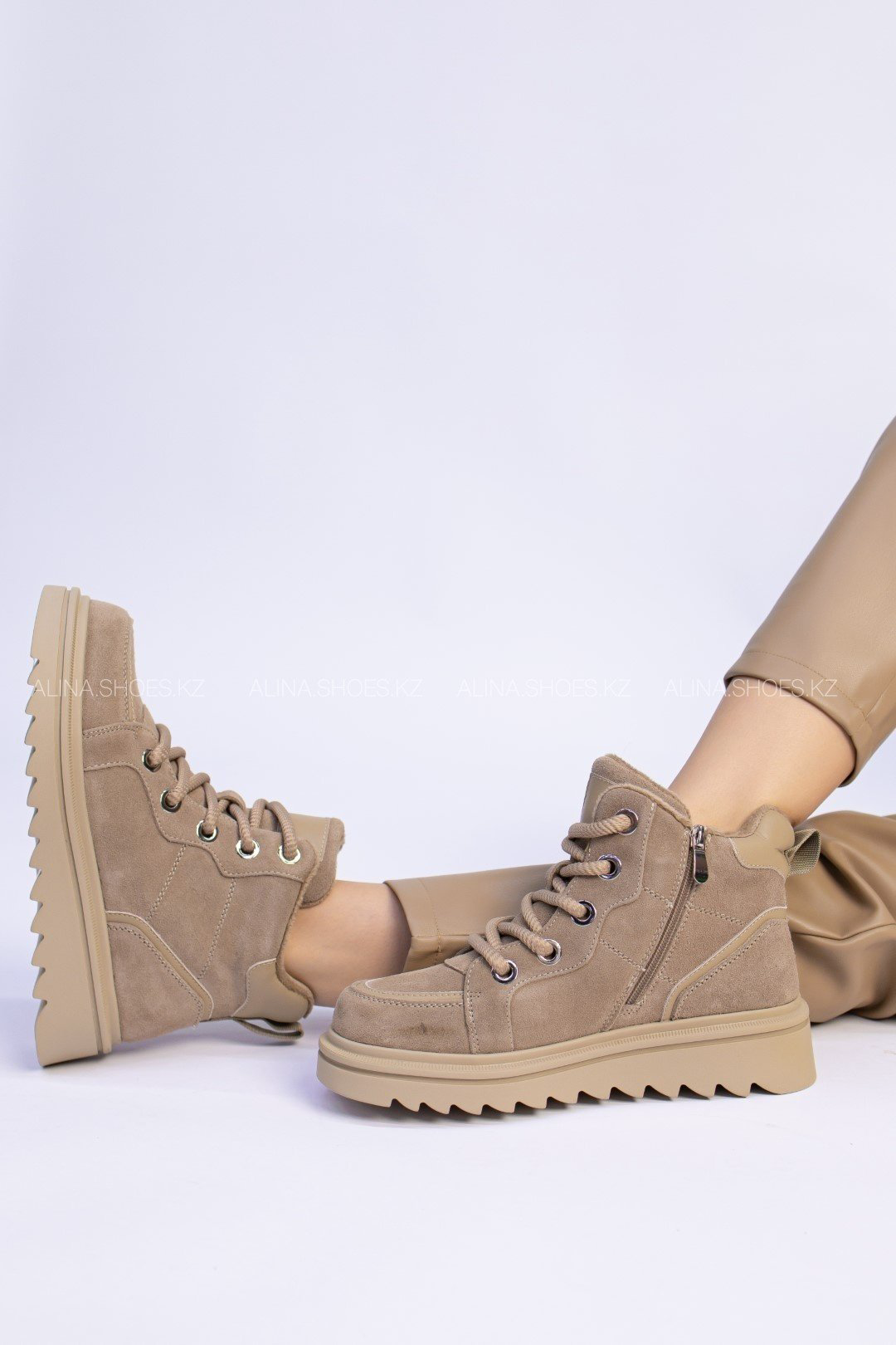 Кроссовки alinashoes бежевый купить,NaN
