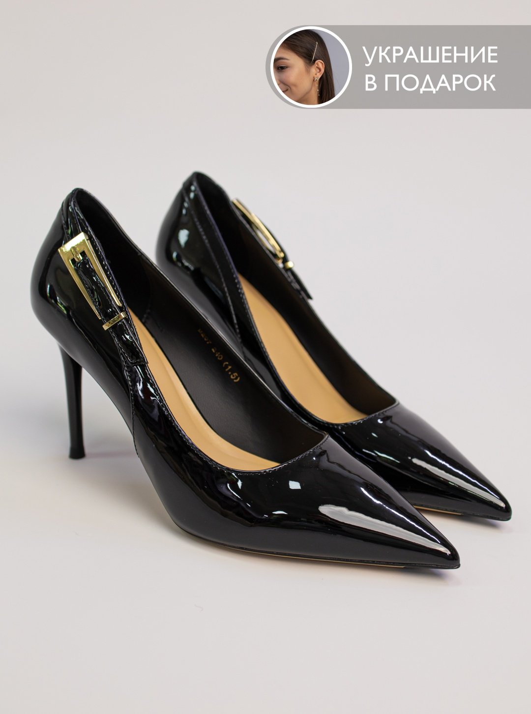 Туфли alinashoes black 39 купить,NaN