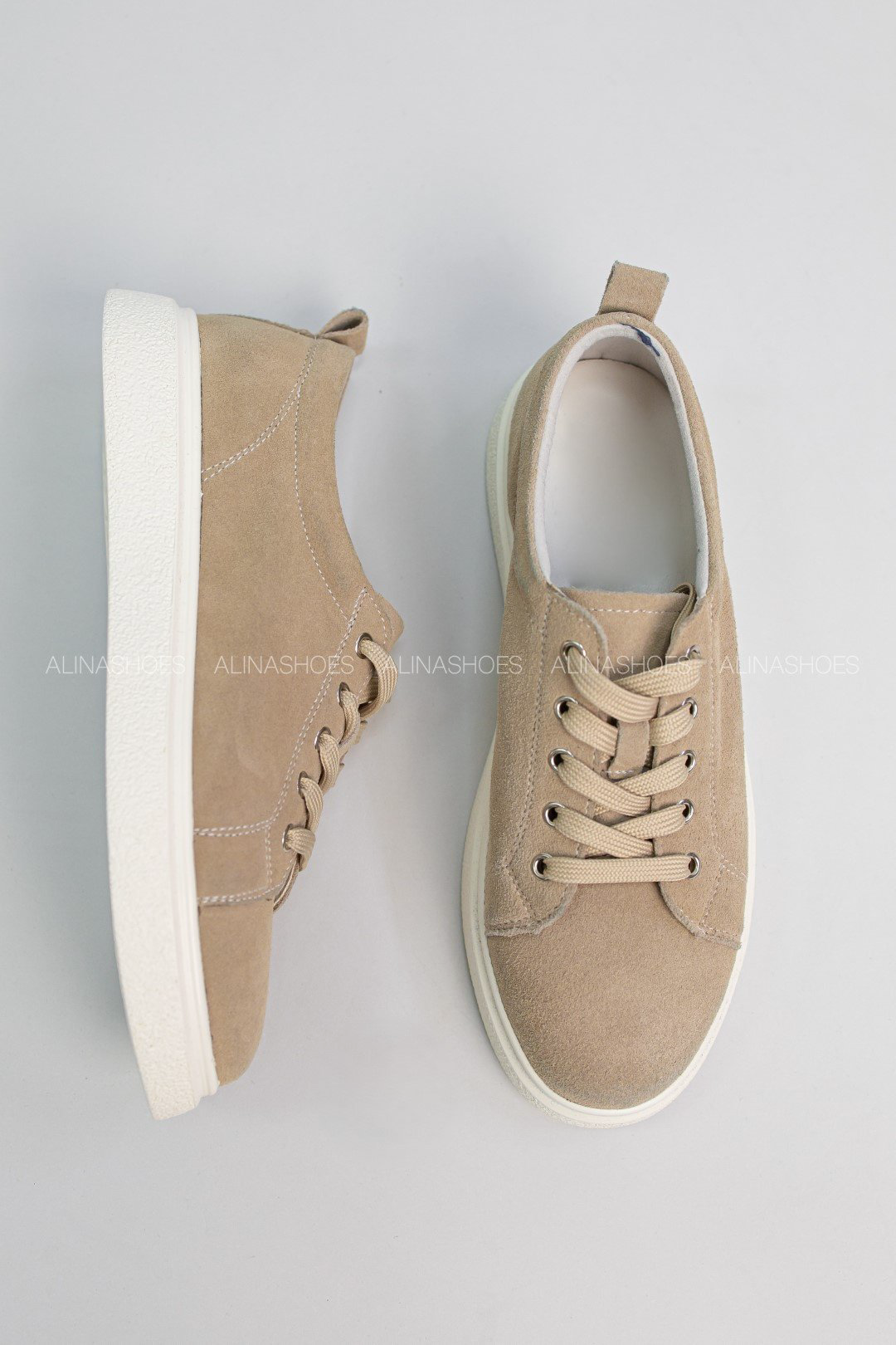 Кеды alinashoes бежевый купить,NaN