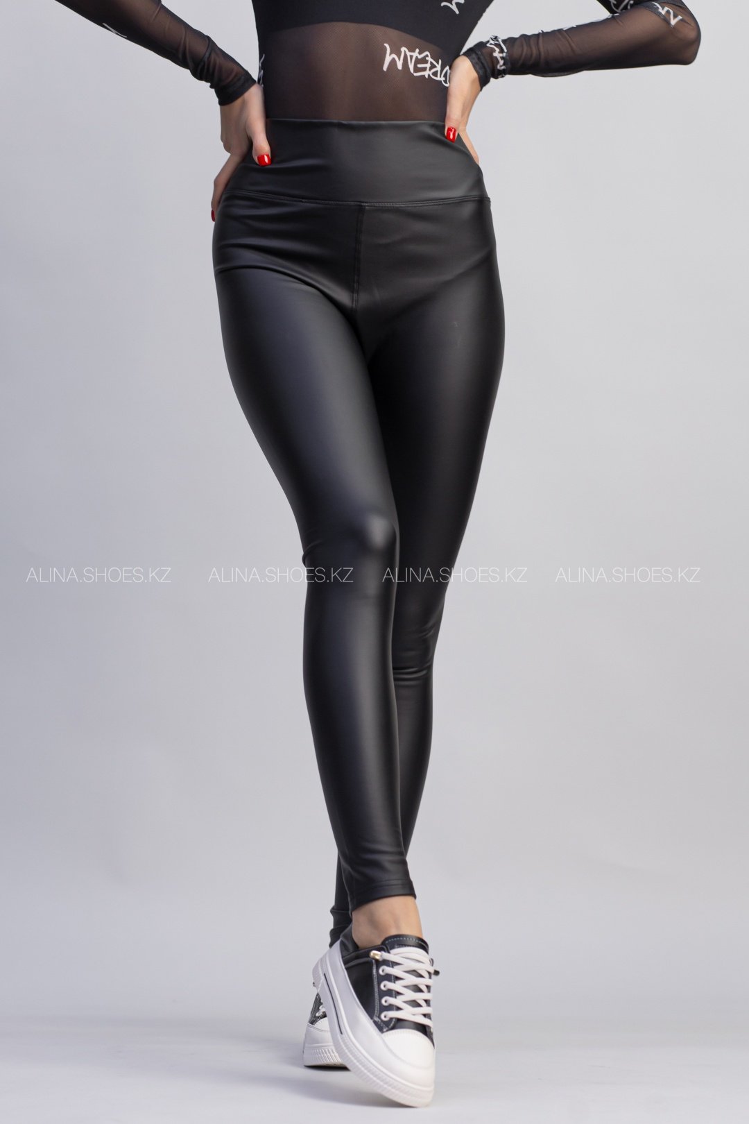 Леггинсы alinashoes черный купить,NaN