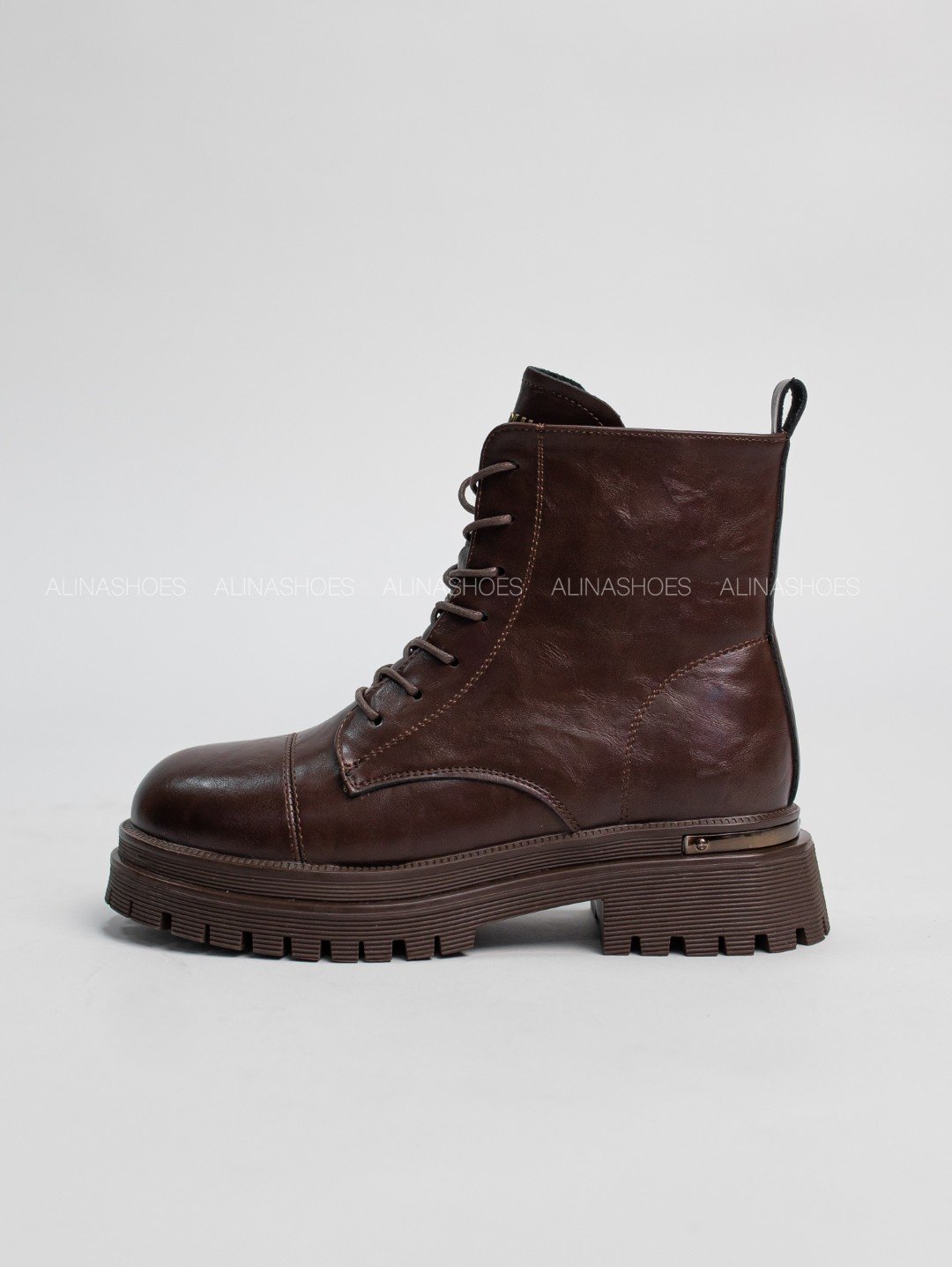 Ботинки alinashoes brown 39 купить,NaN