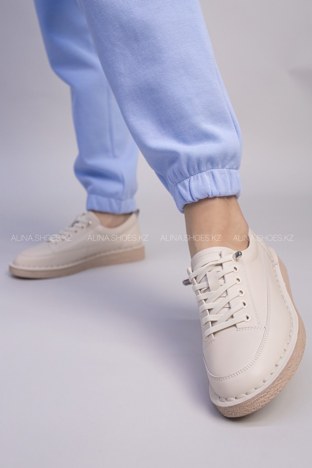 Кеды alinashoes бежевый купить,NaN