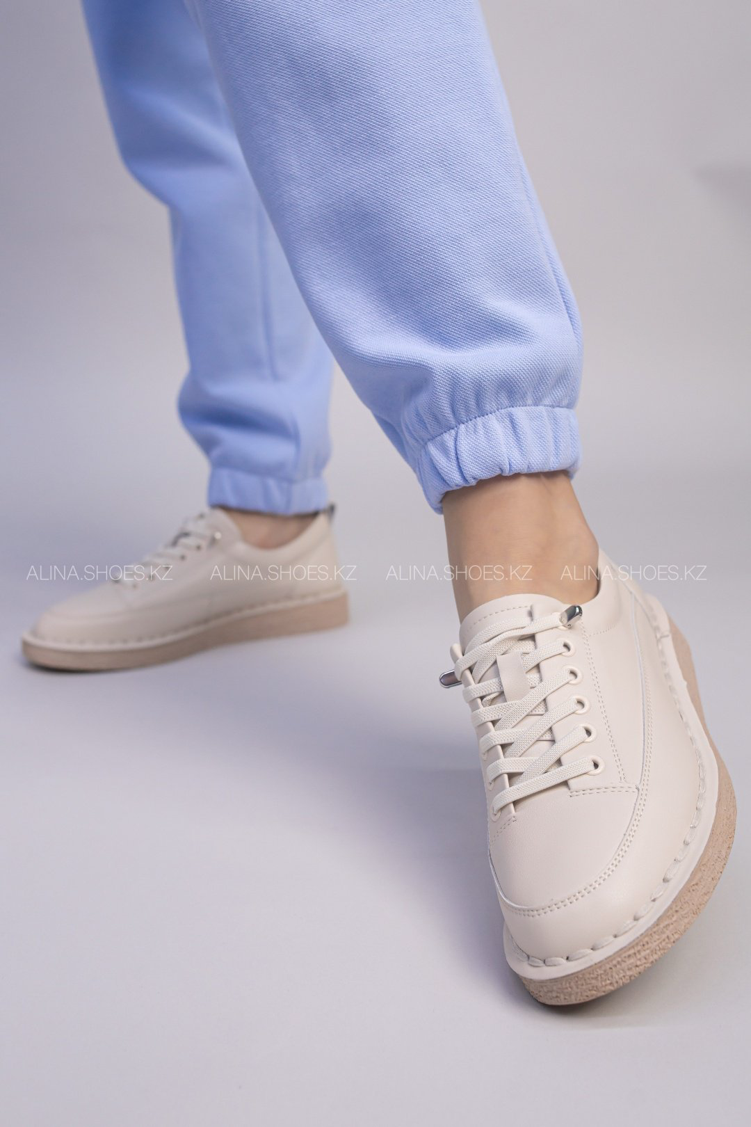 Кеды alinashoes бежевый купить,NaN