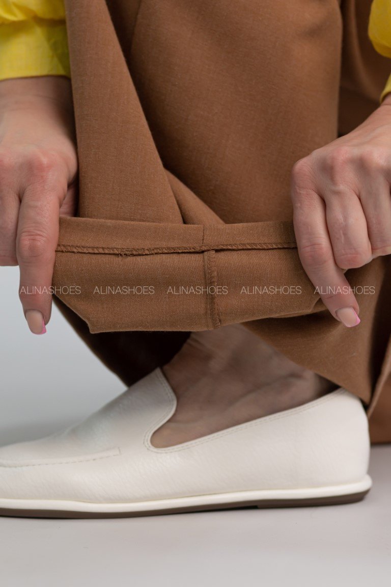 Повседневные брюки alinashoes коричневый купить,NaN