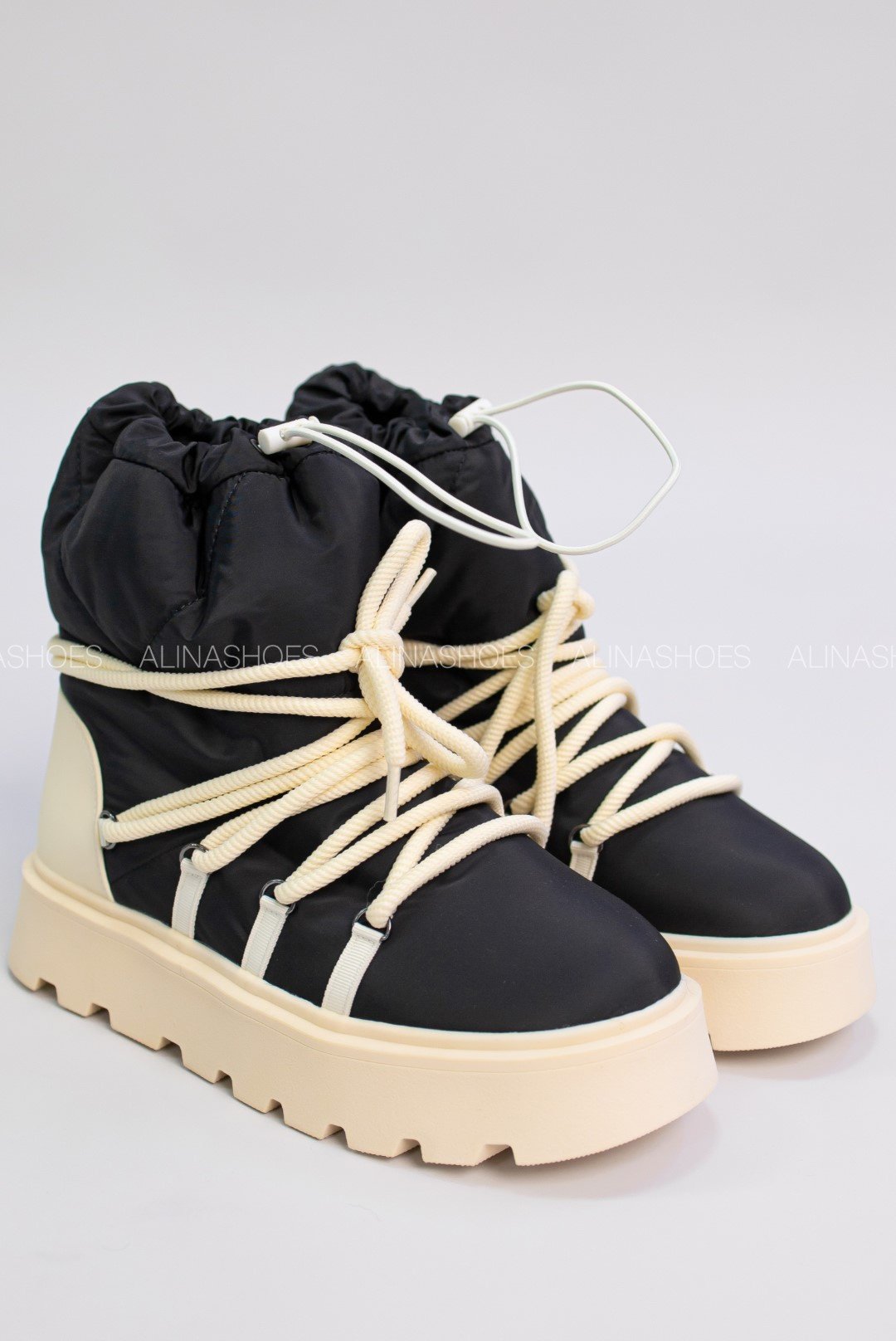 Дутики alinashoes черный купить,NaN