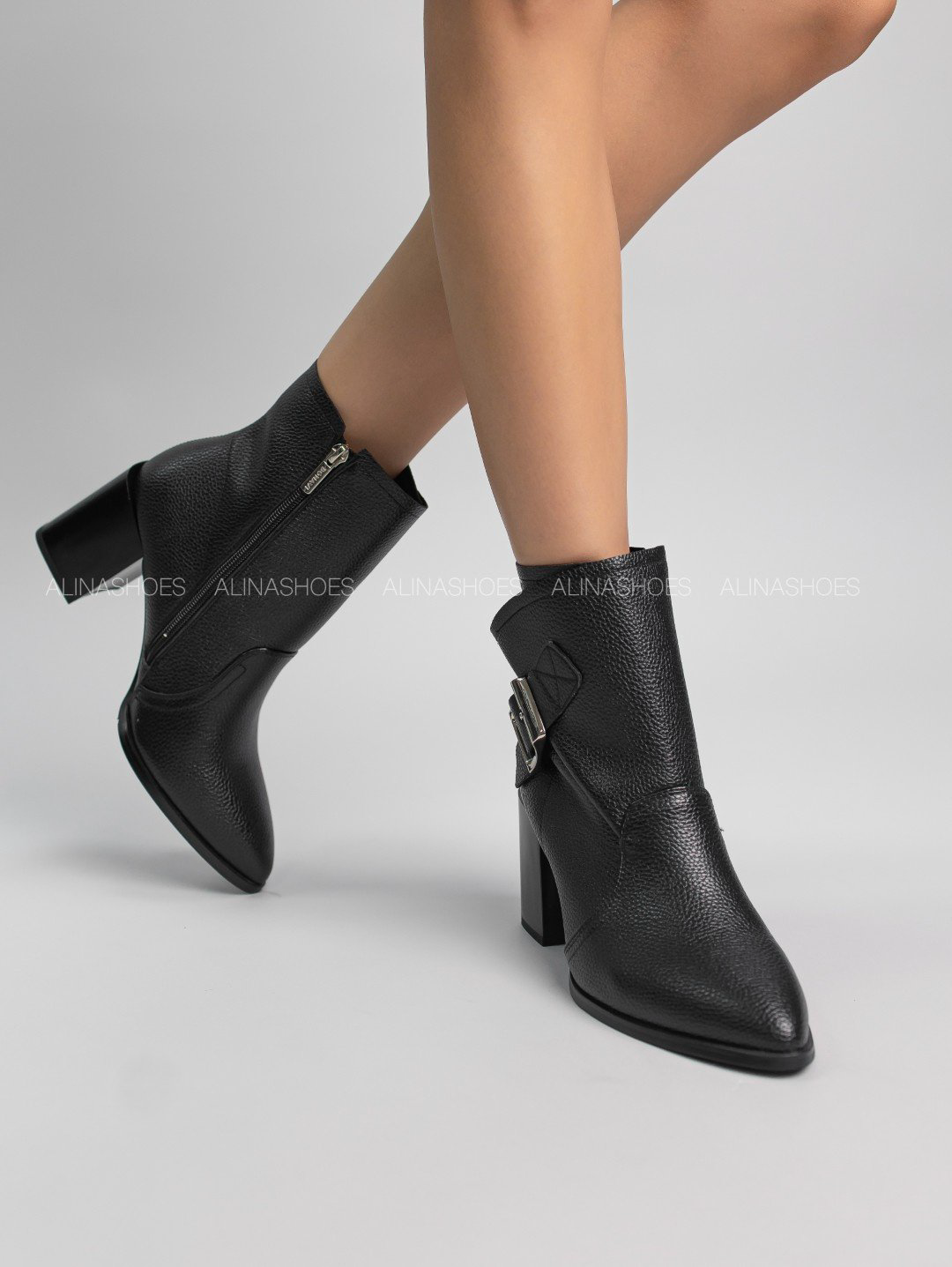 Ботильоны alinashoes black 38 купить,NaN