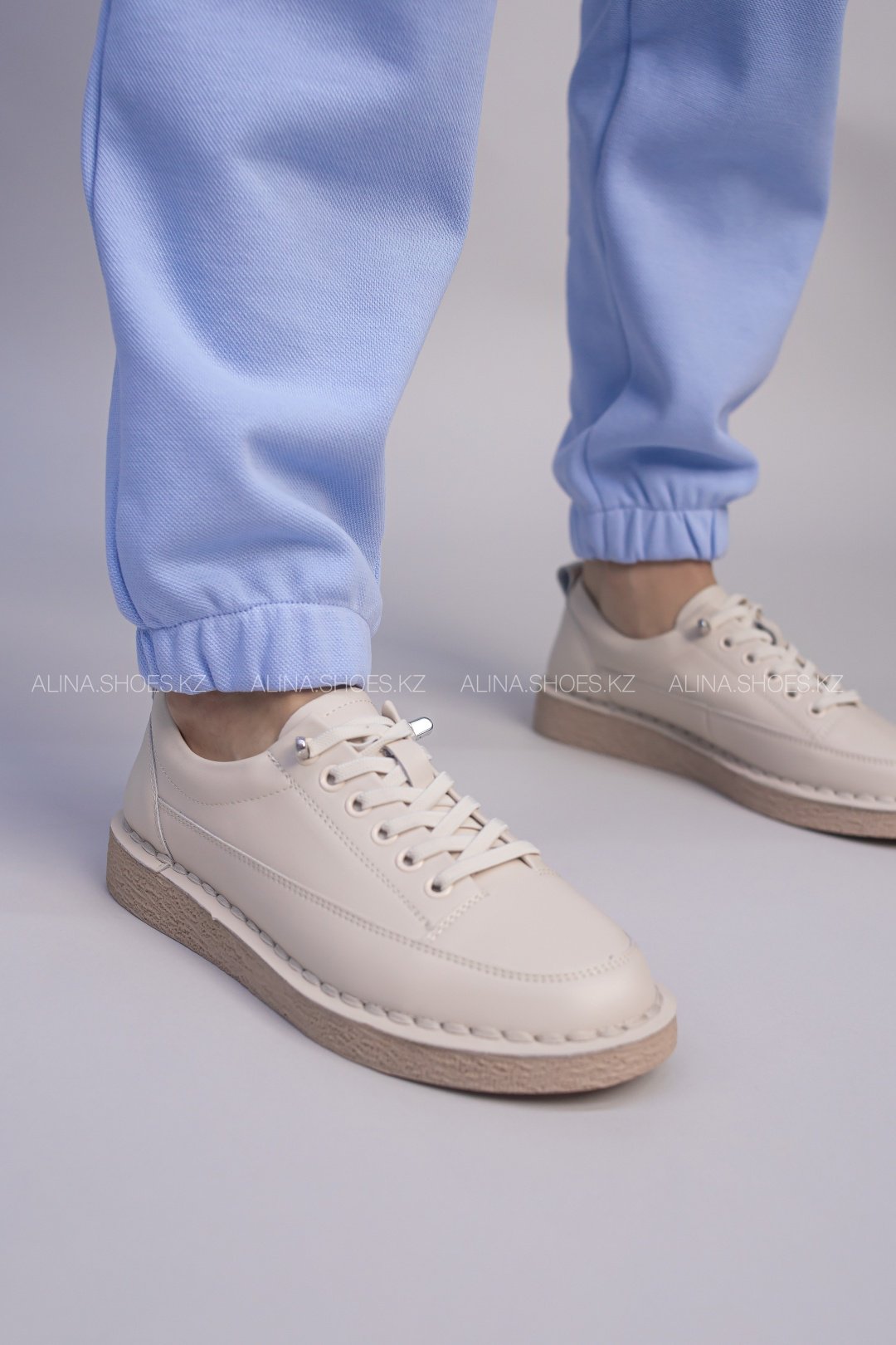 Кеды alinashoes бежевый купить,NaN